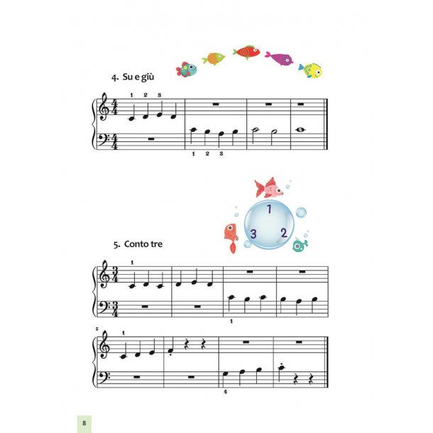 Il libro di tecnica di Poli il polipo : 101 piccoli studi per pianoforte